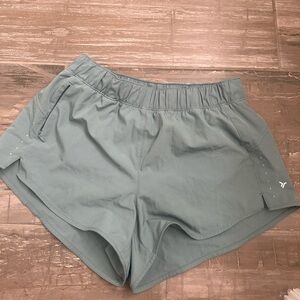 Small Old Navy Active Shorts Sage Green